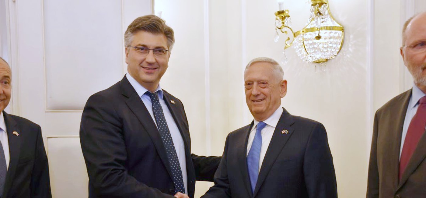 Predsjednik Vlade s ministrom obrane Sjedinjenih Američkih Država